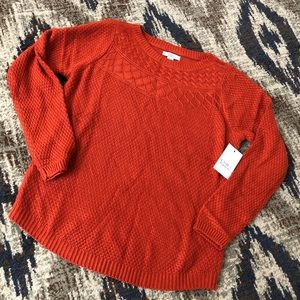 Croft & barrow new with tags boatneck sweater top nwt